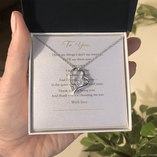 Forever Love Necklace – Melt Her Heart in Seconds